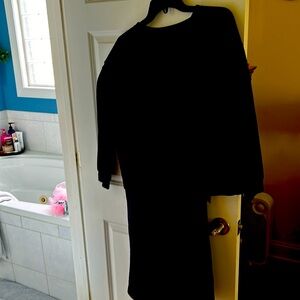 Navy blue boutique purchased lounge set size medium.